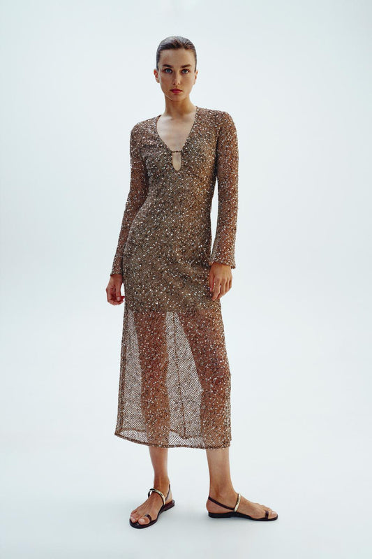 Vestido Brillo Nocturno